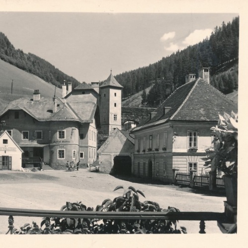 AK aus Vordernberg Straßenansicht Steiermark Ansichtskarte (14186)