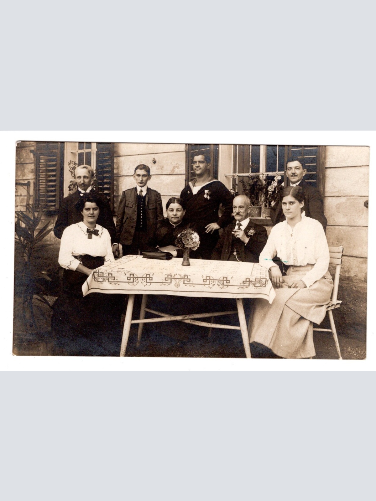 AK, Annodazumals, Gruppenfoto, Ansichtskarte (S5781)