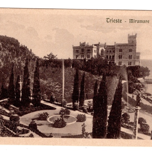 AK, Trieste - Miramare - Parco, Italien, Ansichtskarte (S5796)