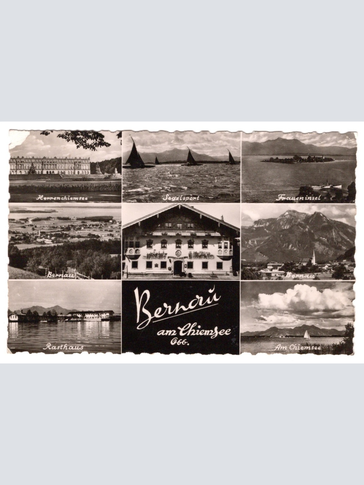 AK, Bernau am Chiemsee, Bayern, Ansichtskarte (S5809)