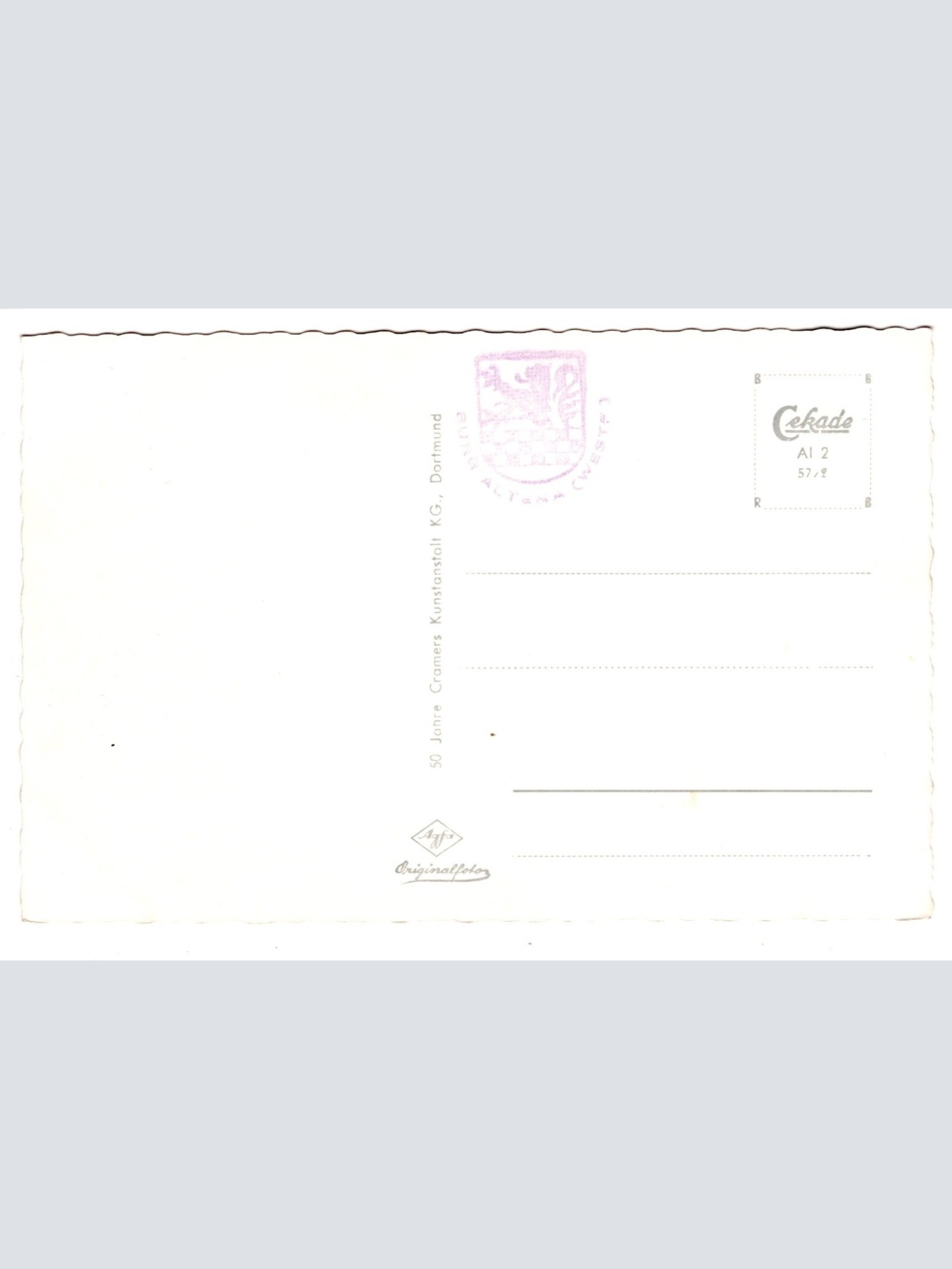 AK, Altena, Nordrhein-Westfalen, Ansichtskarte (S5822)