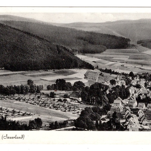 AK, Bruchhausen, Sauerland, Nordrhein-Westfalen, Ansichtskarte (S5825)