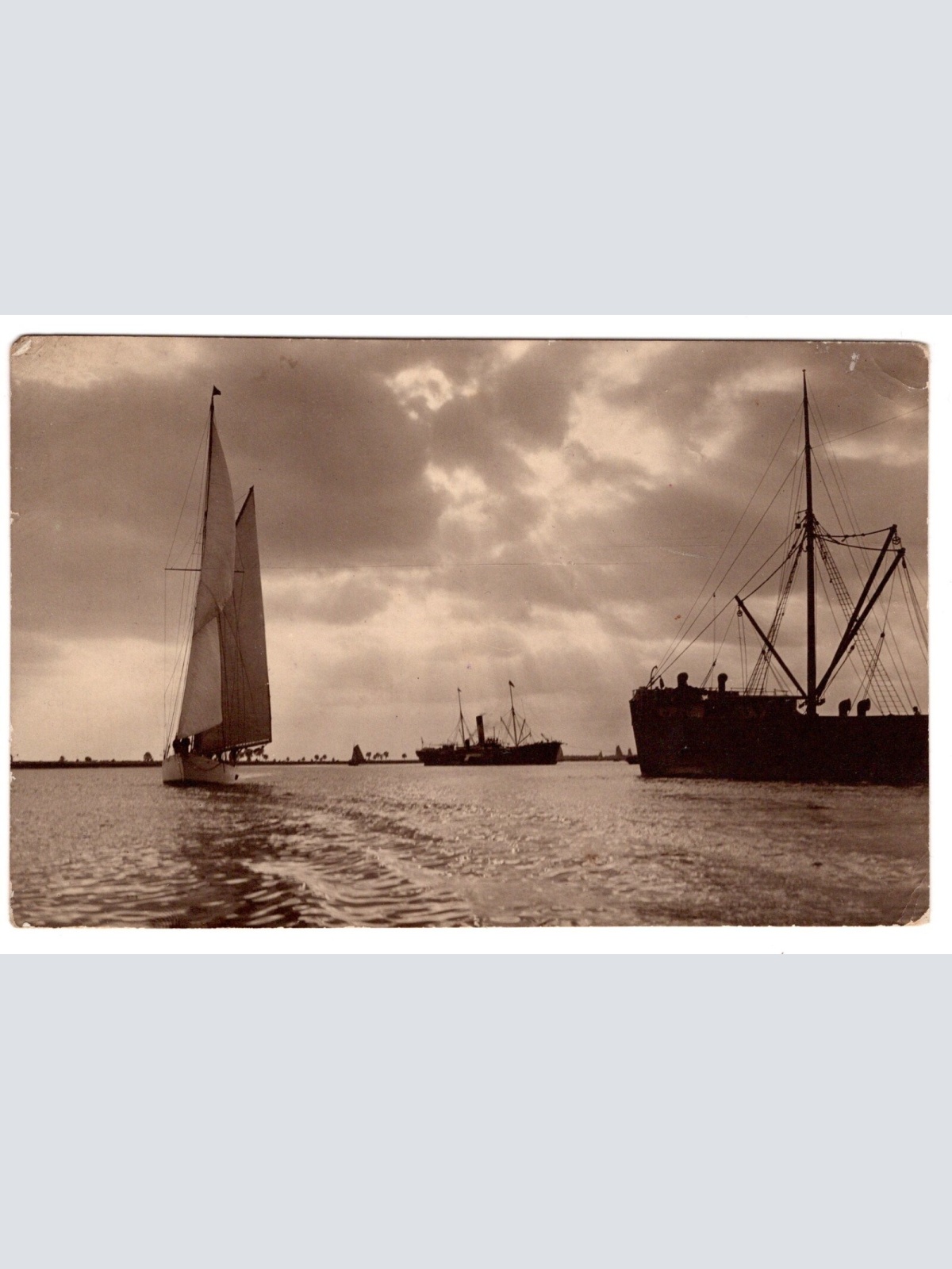 AK, Segelboote, Schiffe, Ansichtskarte (S5870)