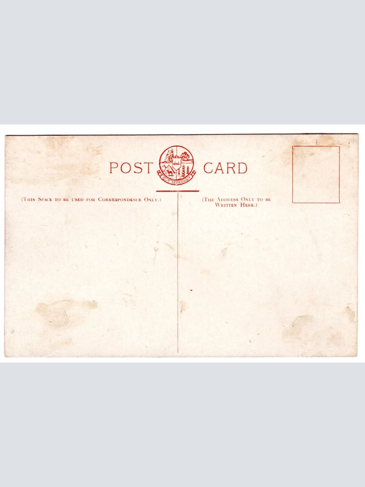 AK, British India S. N., Straits Passengers Services, Ansichtskarte (S5874)