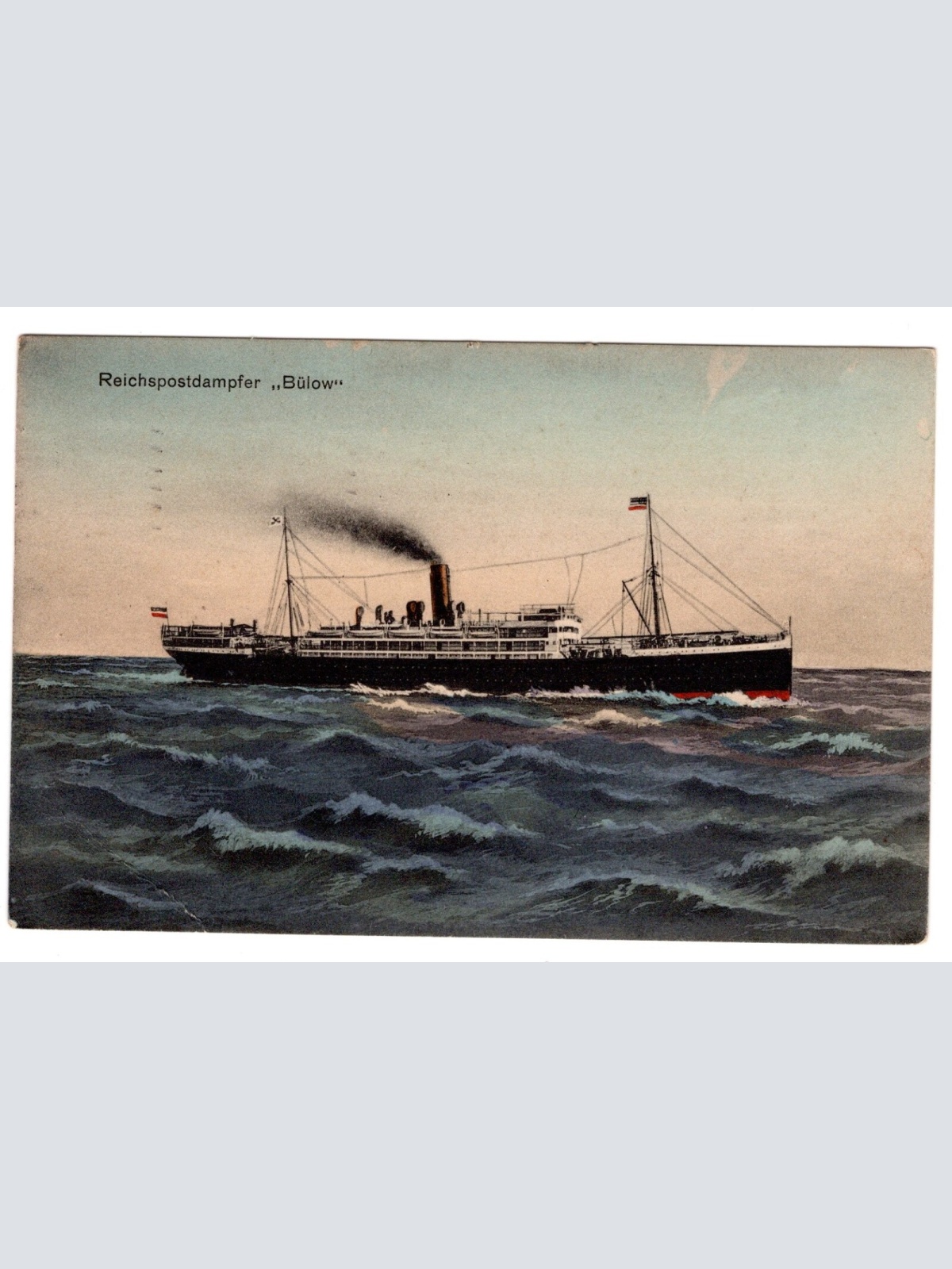 AK, Reichspostdampfer, Bülow, Ansichtskarte (S5875)