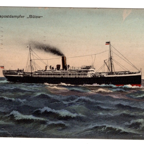 AK, Reichspostdampfer, Bülow, Ansichtskarte (S5875)