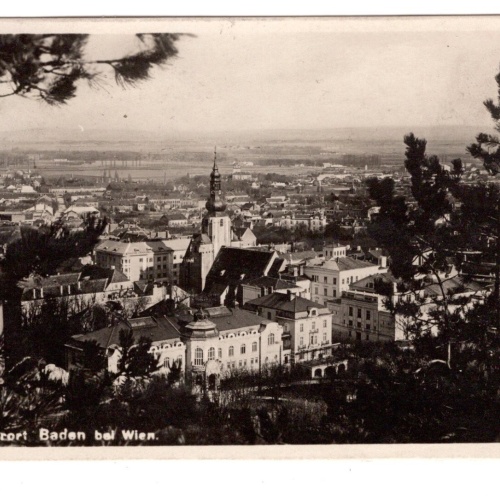 AK, Baden bei Wien, Niederösterreich, Ansichtskarte (S5942)