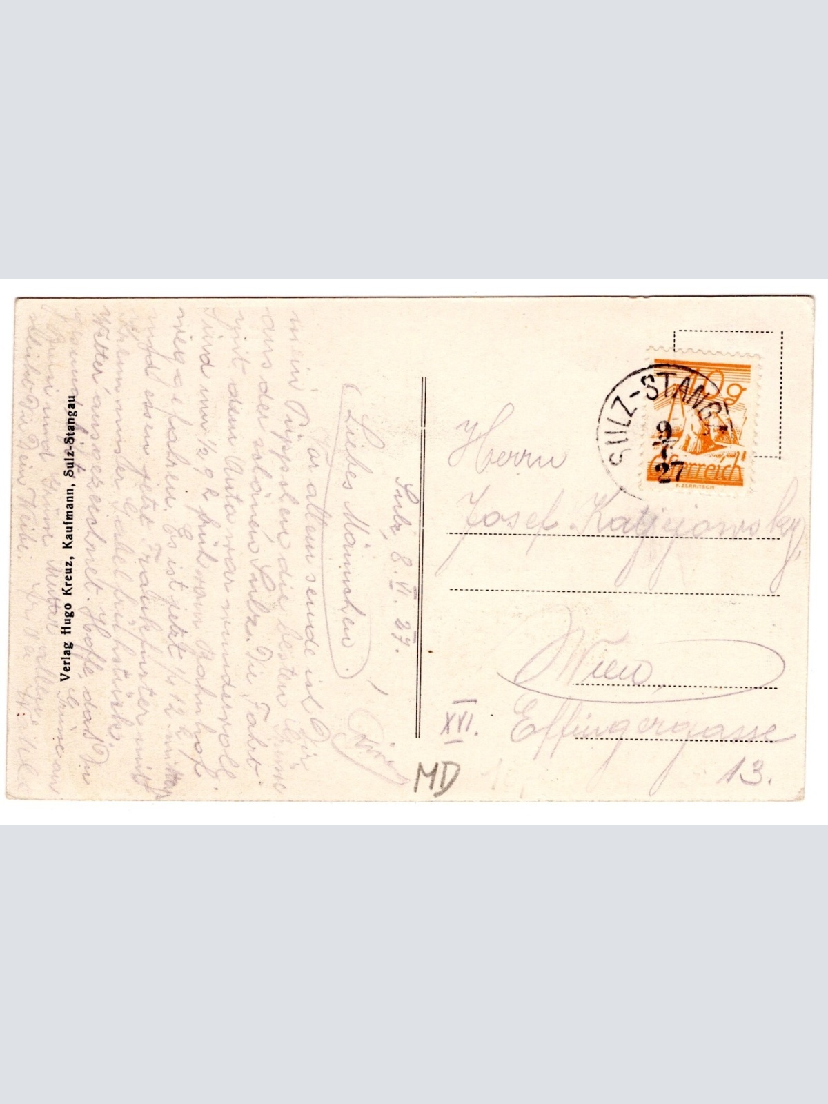 AK, Sulz, Niederösterreich, Ansichtskarte (S5952)