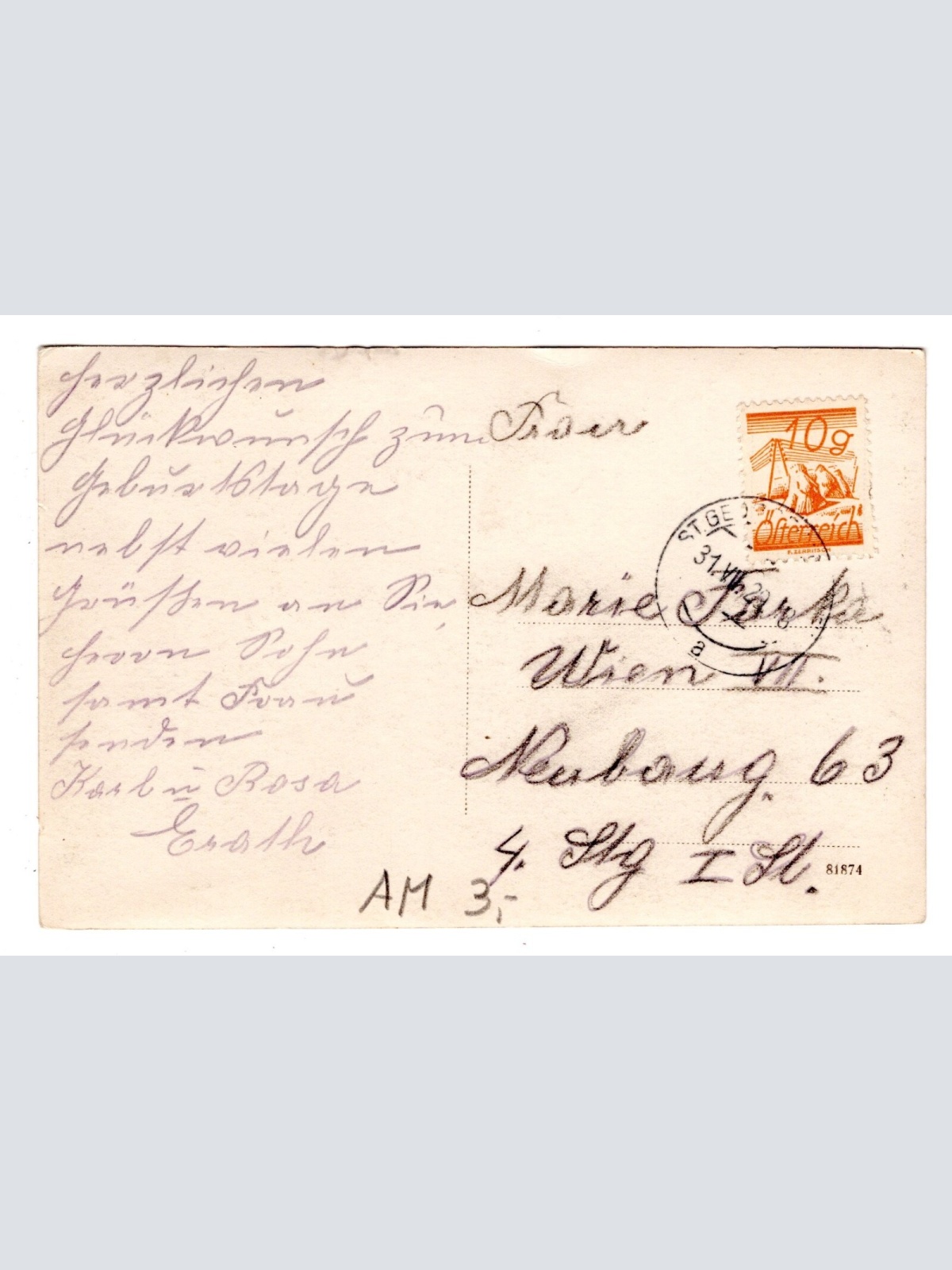 AK, St. Georgen am Reith, Niederösterreich, Ansichtskarte (S5972)