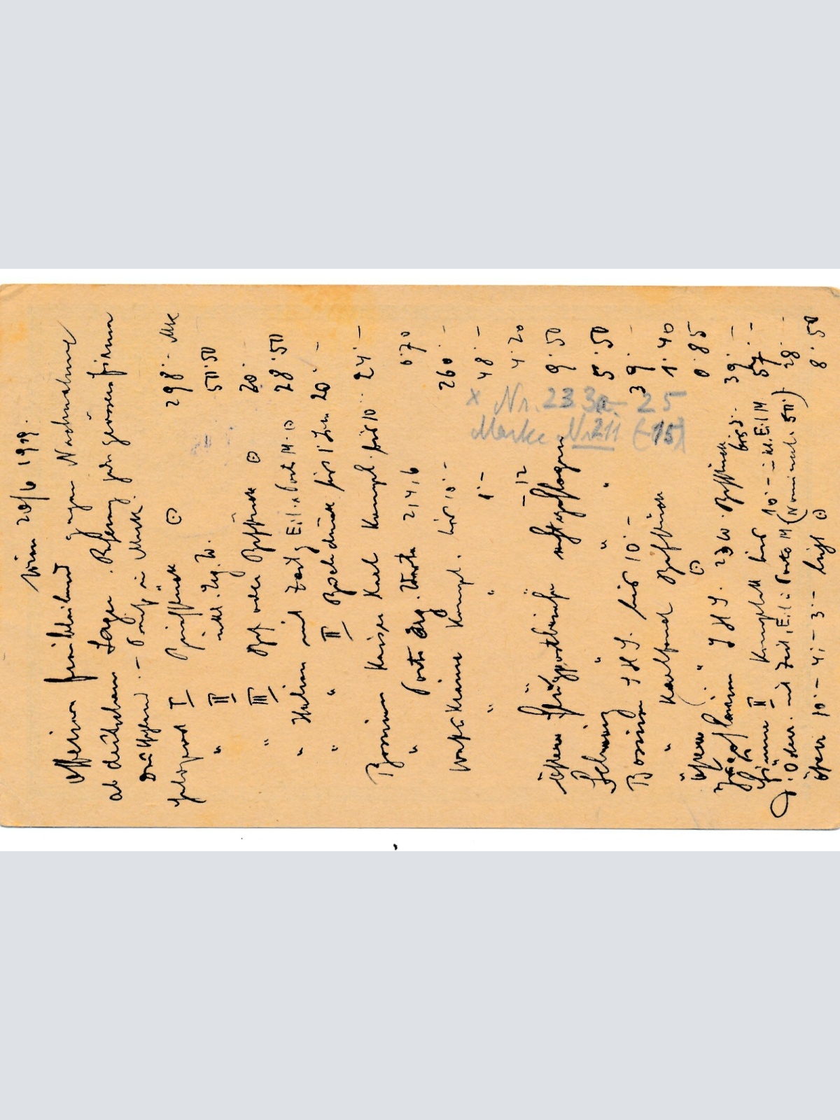 8 Heller Ganzsachen - Karte 1919 aus Wien (14377)