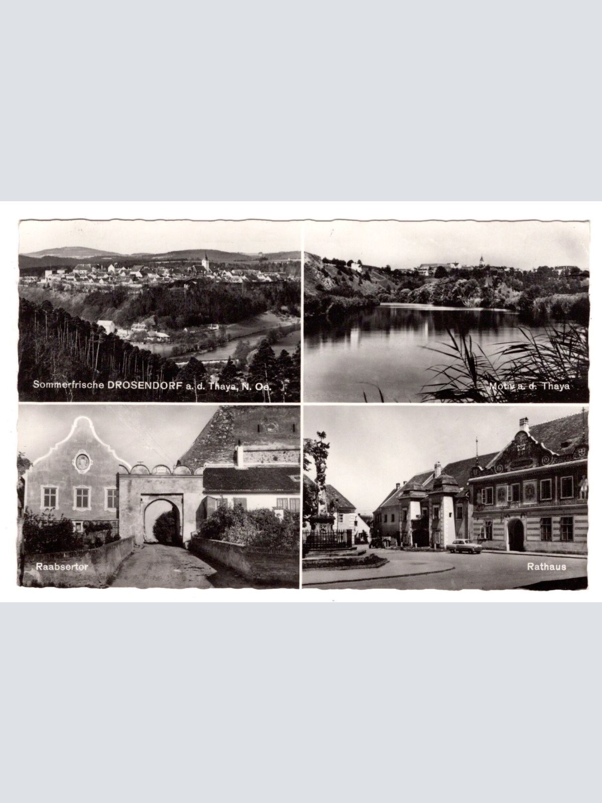 AK, Drosendorf Stadt, Niederösterreich, Ansichtskarte (S5991)