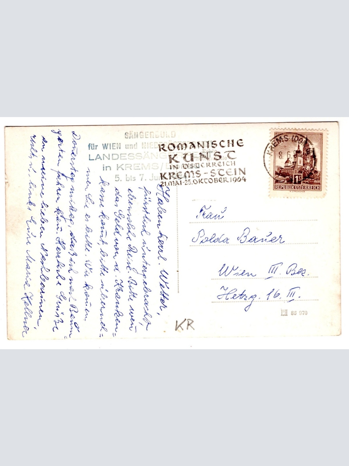 AK, Krems an der Donau, Niederösterreich, Ansichtskarte (S6012)