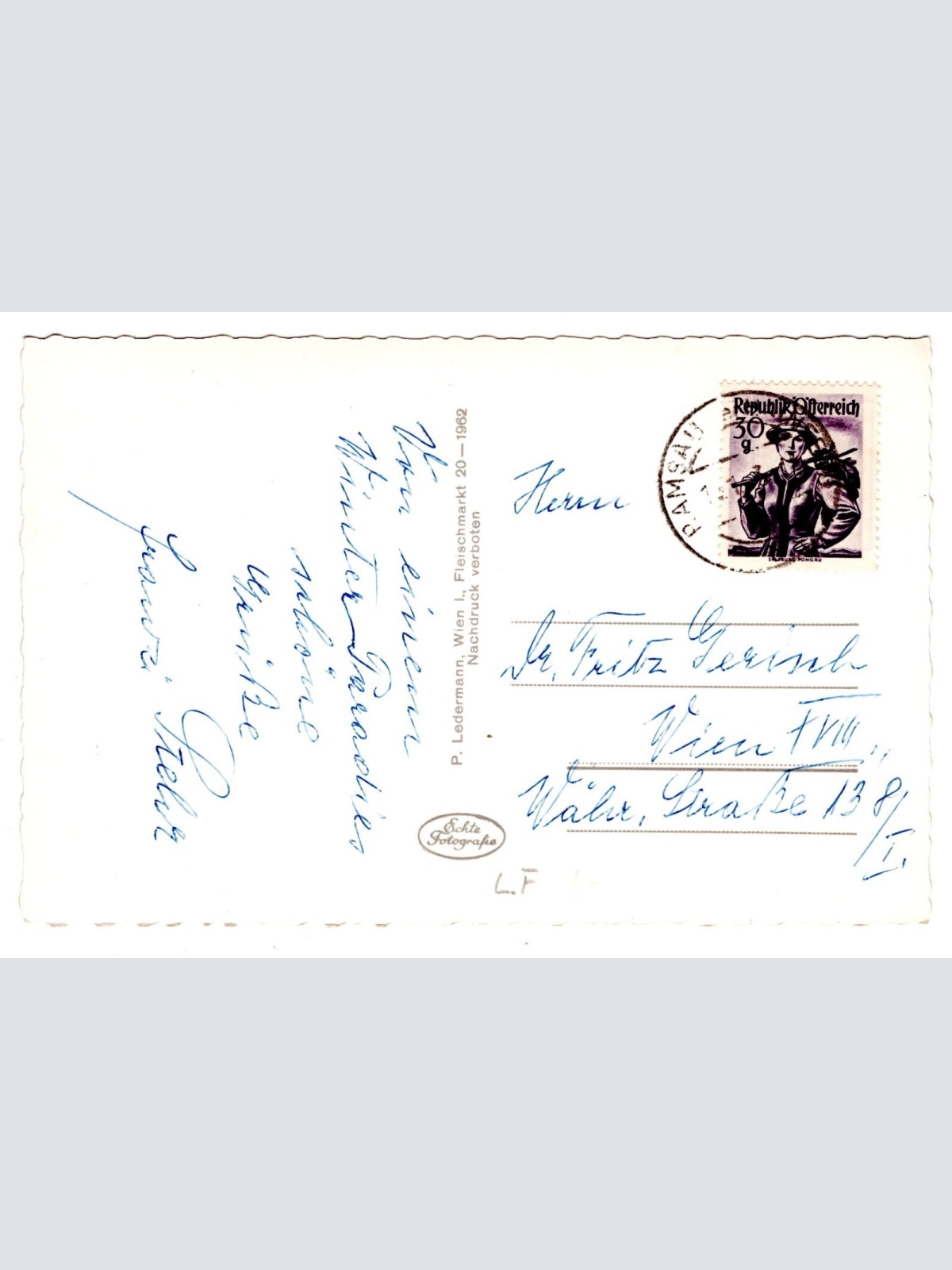 AK, Ramsau bei Hainfeld, Niederösterreich, Ansichtskarte (S6017)