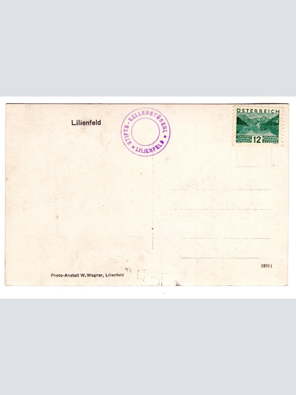 AK, Lilienfeld, Niederösterreich, Ansichtskarte (S6018)