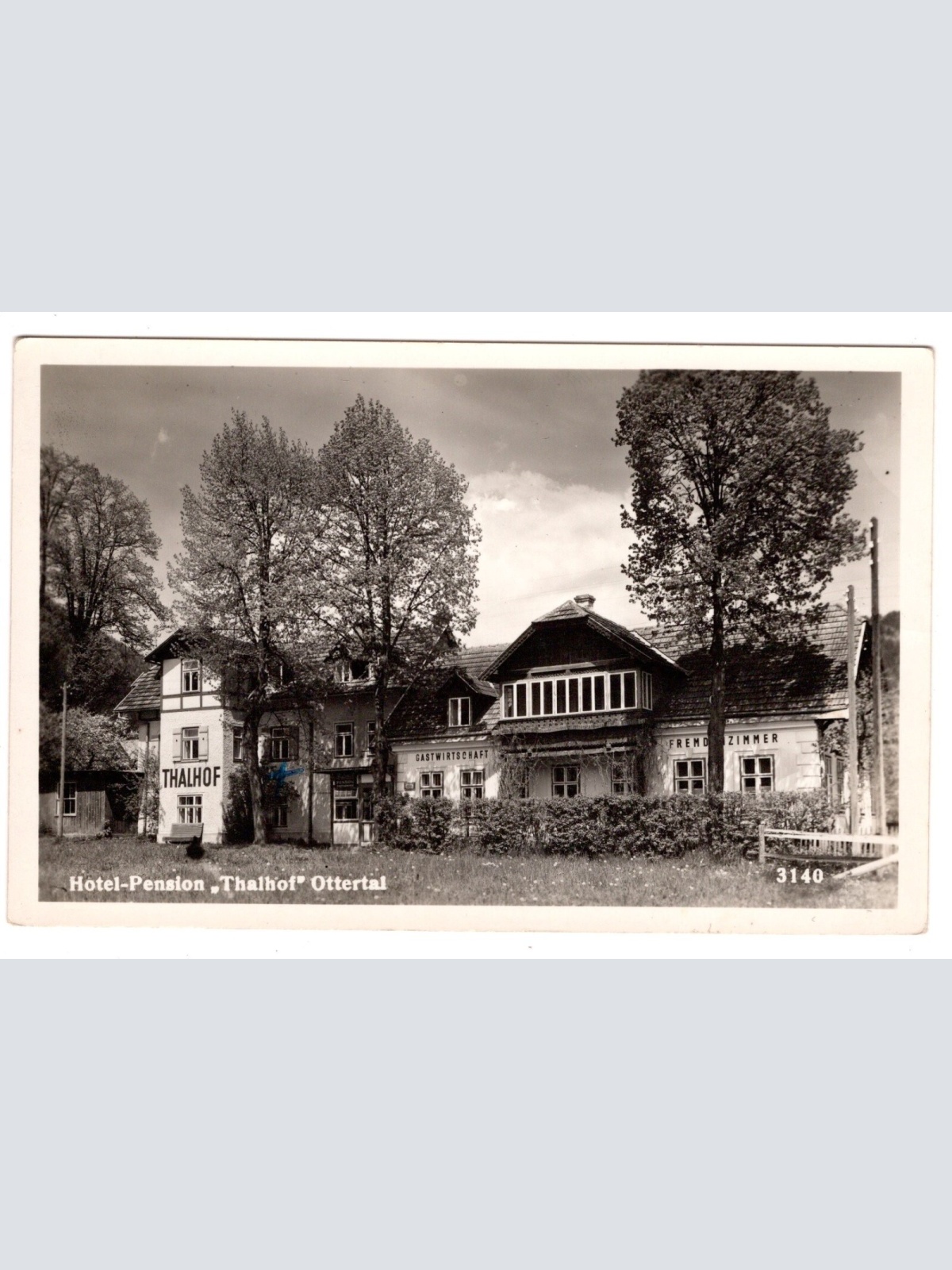 AK, Hotel Thalhof, Ottertal, Niederösterreich, Ansichtskarte (S6030)