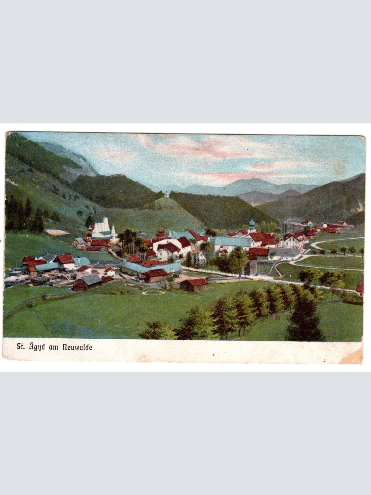 AK, Sankt Aegyd am Neuwalde, Niederösterreich, Ansichtskarte (S6041)