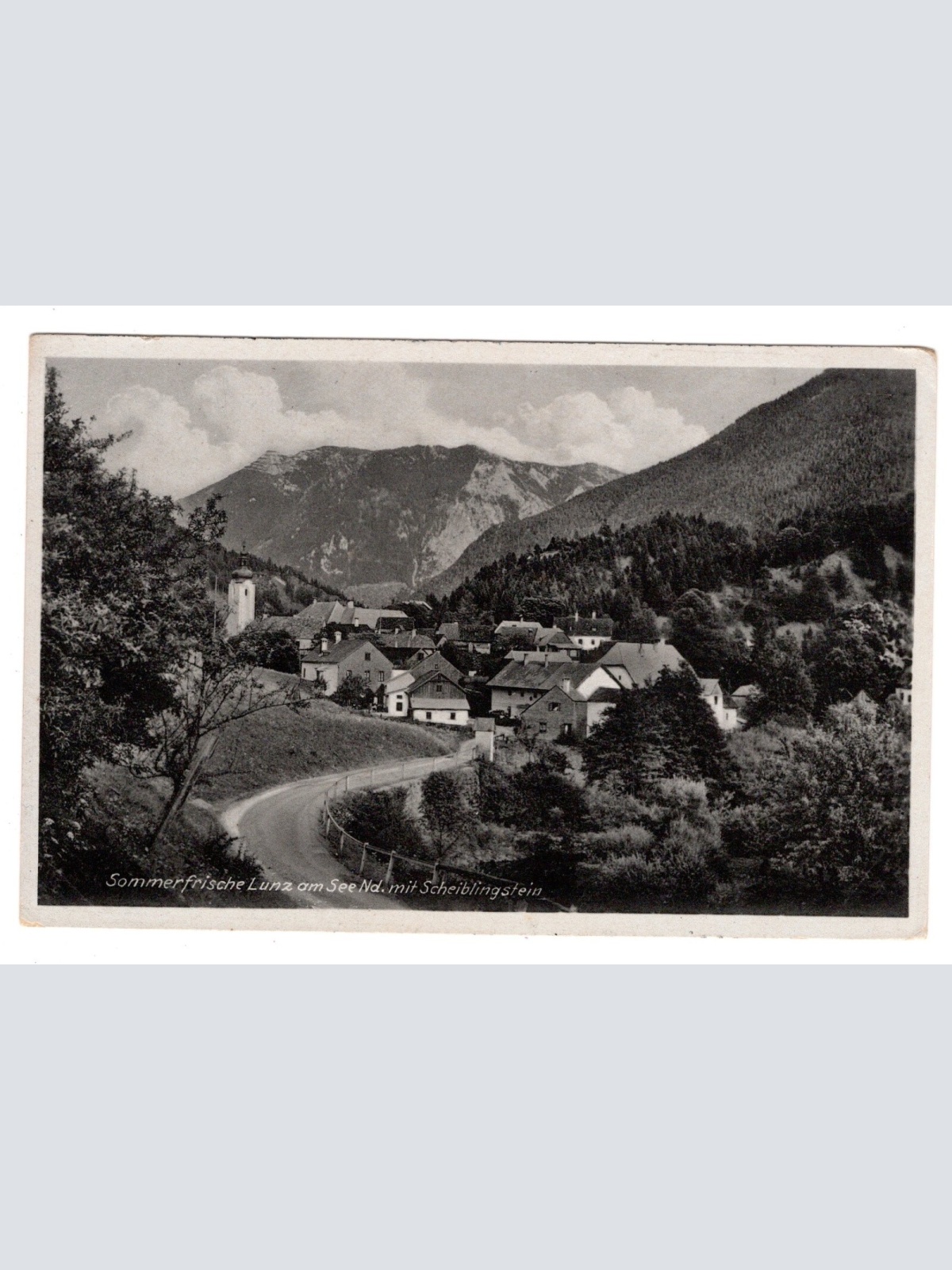 AK, Lunz am See, Scheiblingstein, Niederösterreich, Ansichtskarte (S6043)