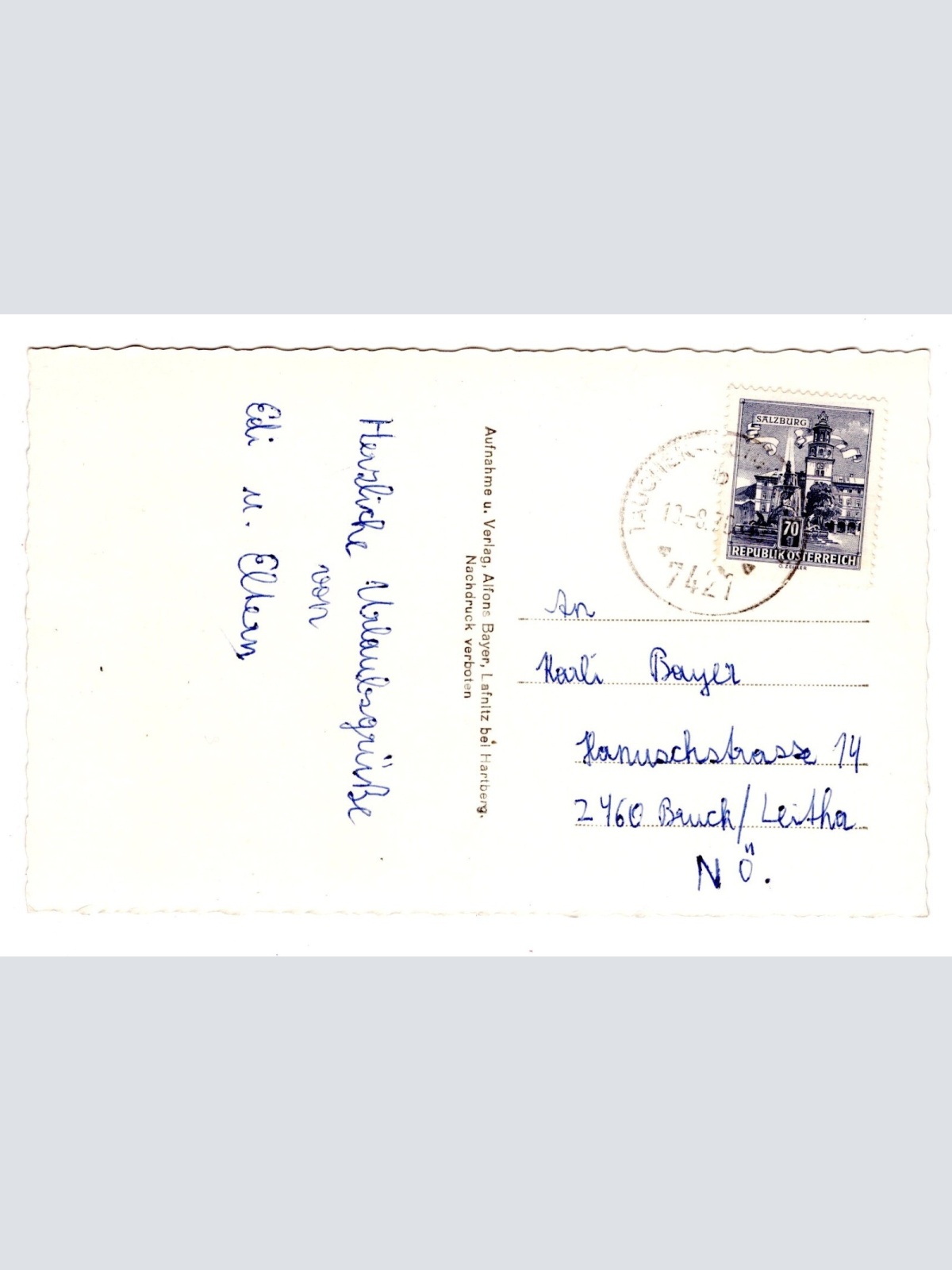 AK, Tauchen bei Mönichkirchen, Niederösterreich, Ansichtskarte (S6074)