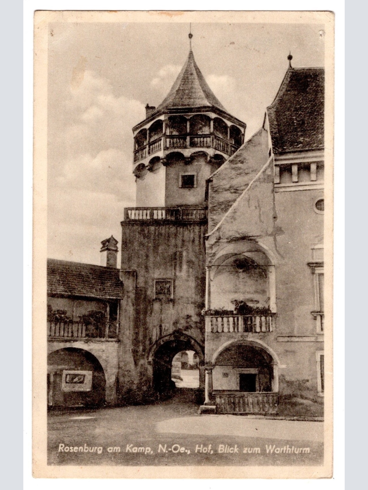 AK, Rosenburg am Kamp, Niederösterreich, Ansichtskarte (S6085)