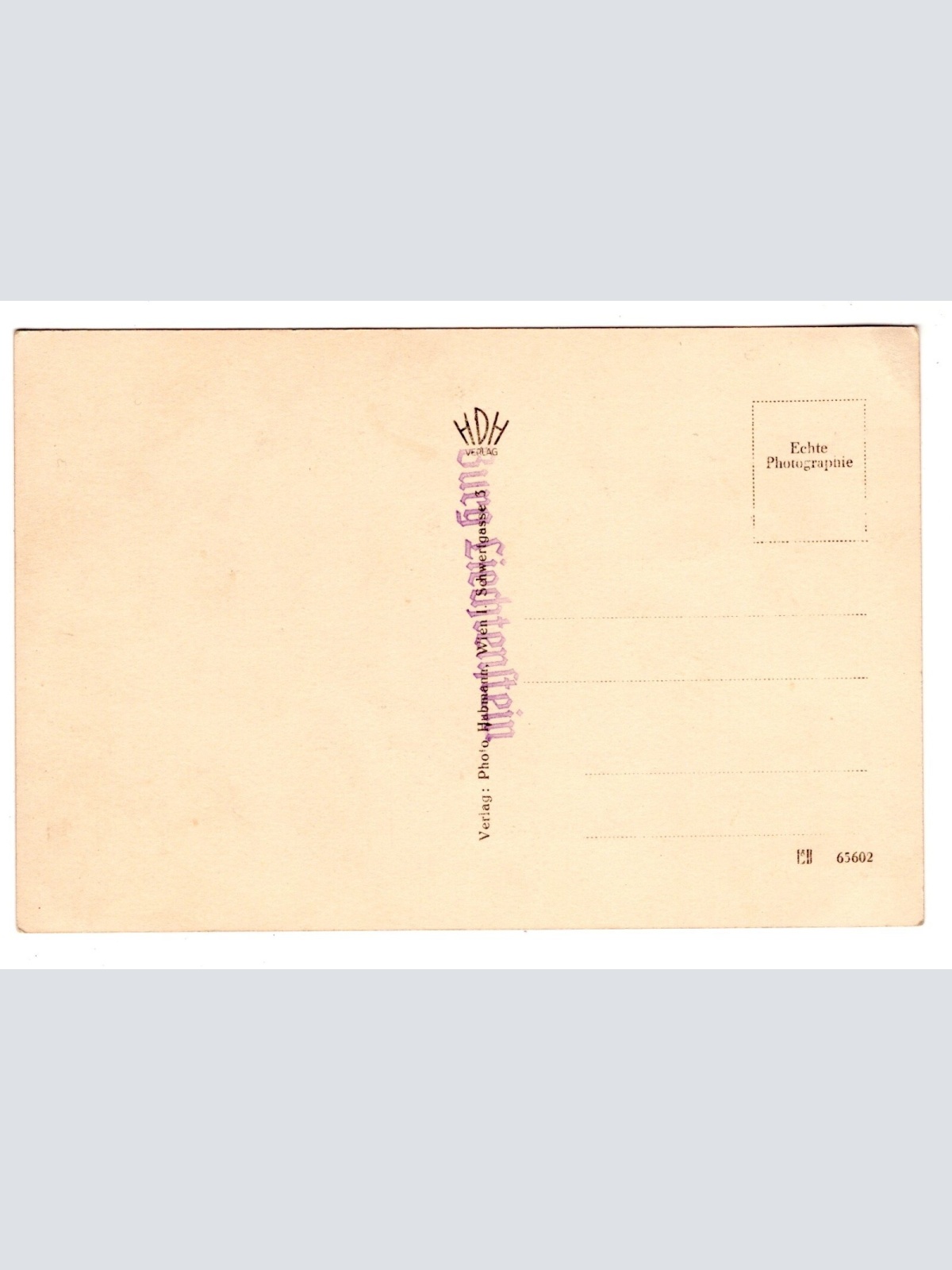 AK, Burg Liechtenstein, Niederösterreich, Ansichtskarte (S6102)