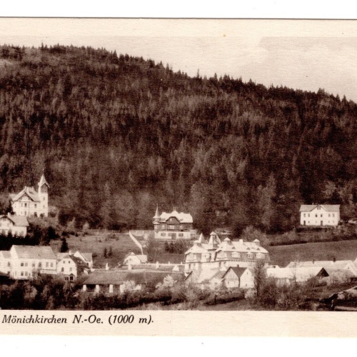 AK, Gruss aus Mönichkirchen, Niederösterreich, Ansichtskarte (S6106)