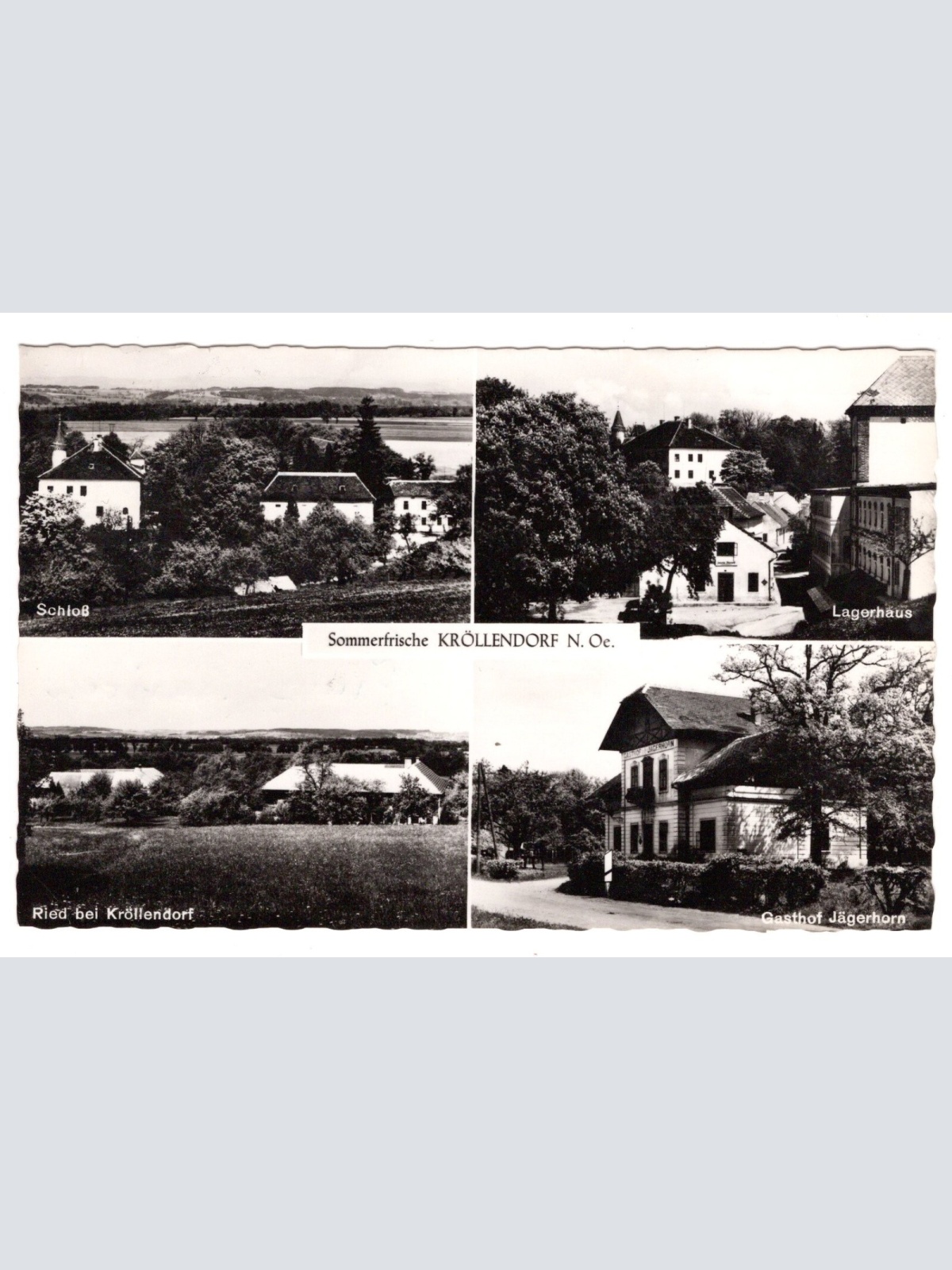 AK, Kröllendorf, Niederösterreich, Ansichtskarte (S6114)