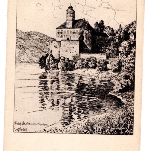 AK, Schönbühel a. D. Schloss, Niederösterreich, Ansichtskarte (S6159)
