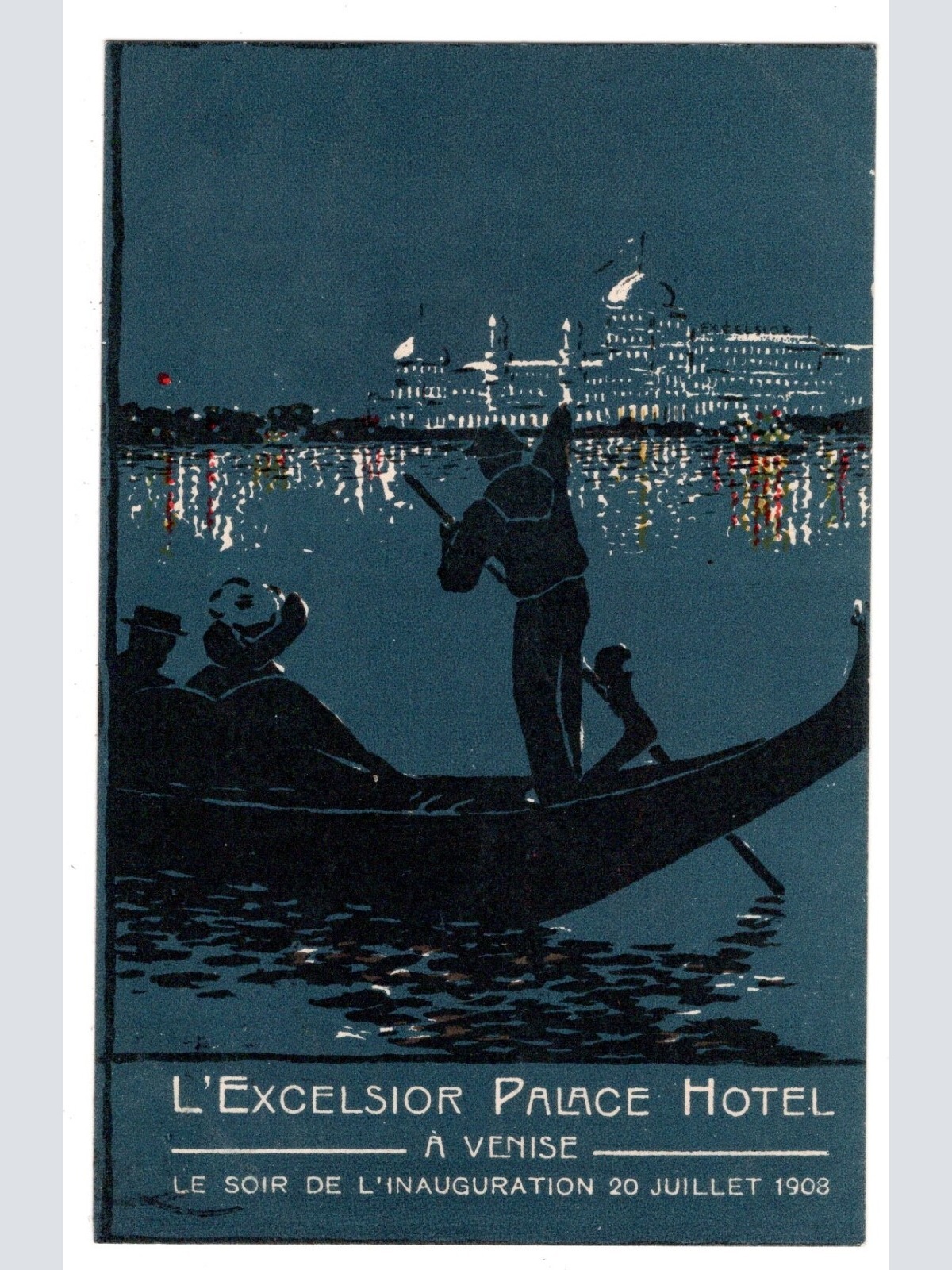 AK, L'Excelsior Palace Hotel, Italien, Ansichtskarte (S6175)