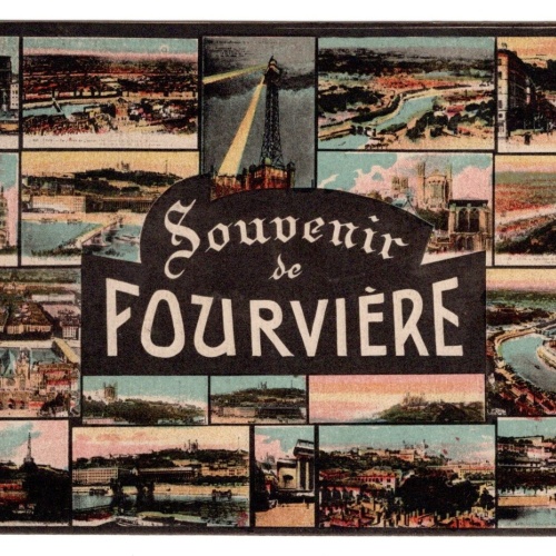 AK, Souvenir de Fourviere, Frankreich, Ansichtskarte (S6209)