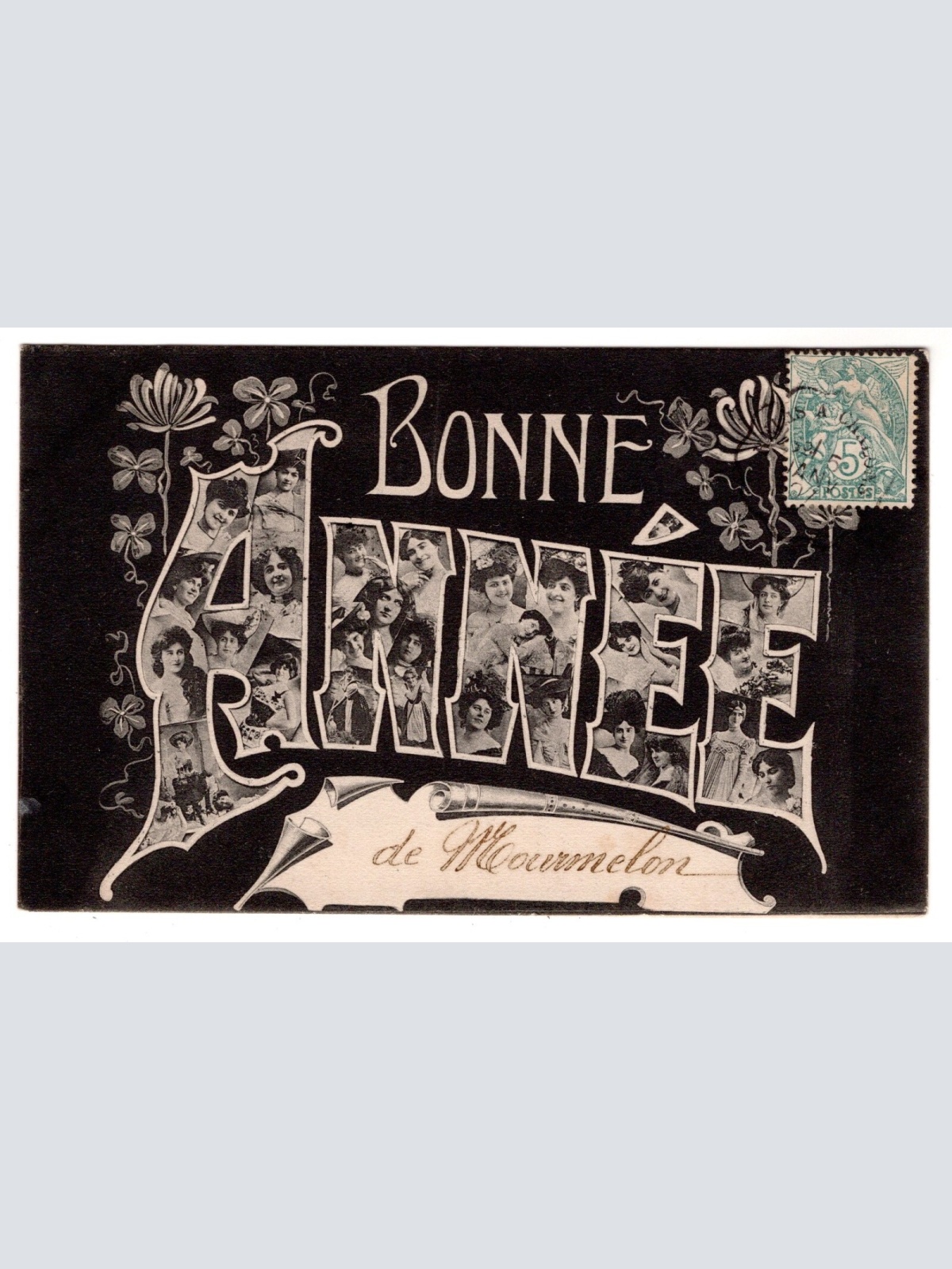 AK, Bonne Annee, de Mourmelon, Frankreich, Ansichtskarte (S6228)