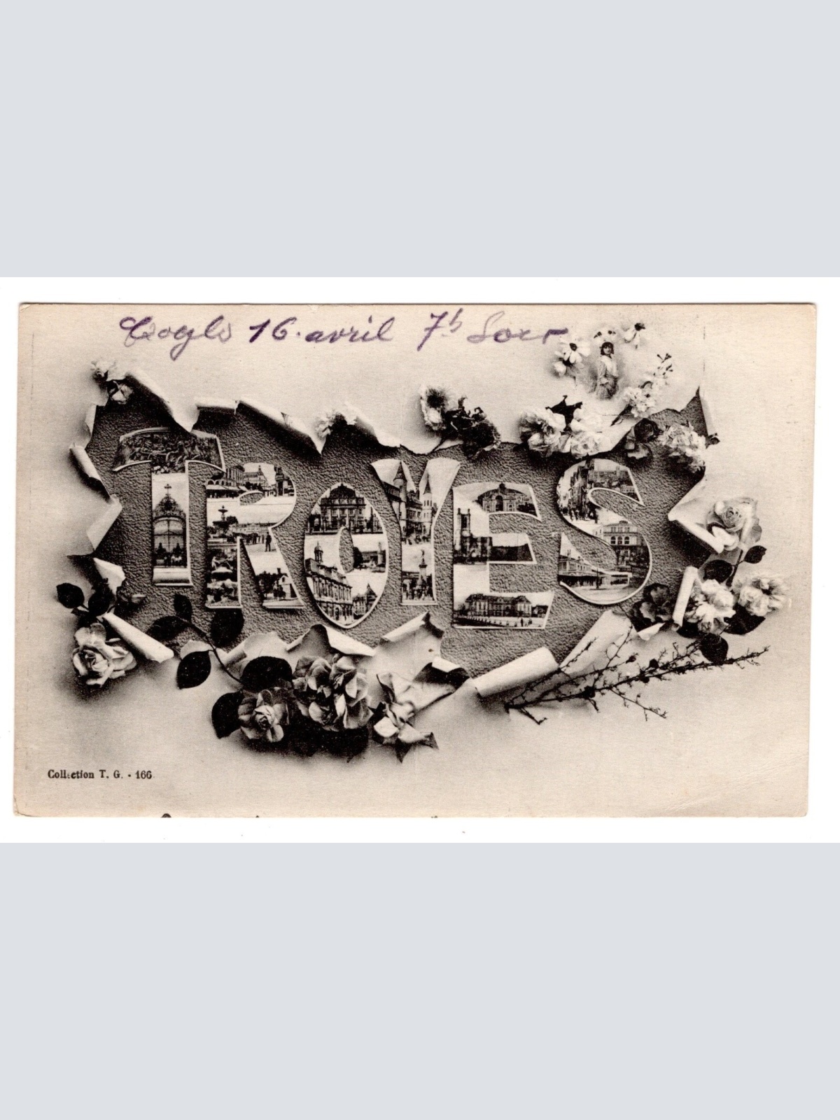 AK, Troyes, Frankreich, Ansichtskarte (S6232)