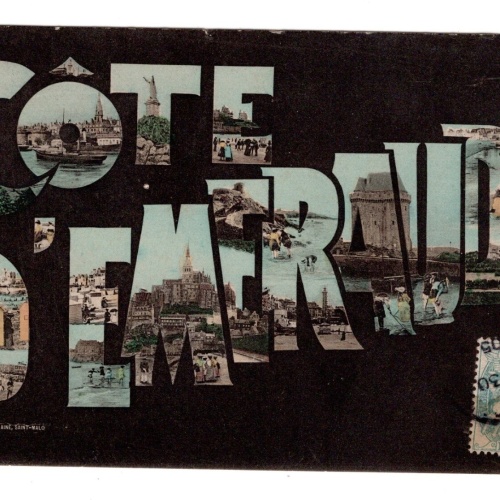 AK, Côte d’Émeraude, Frankreich, Ansichtskarte (S6237)