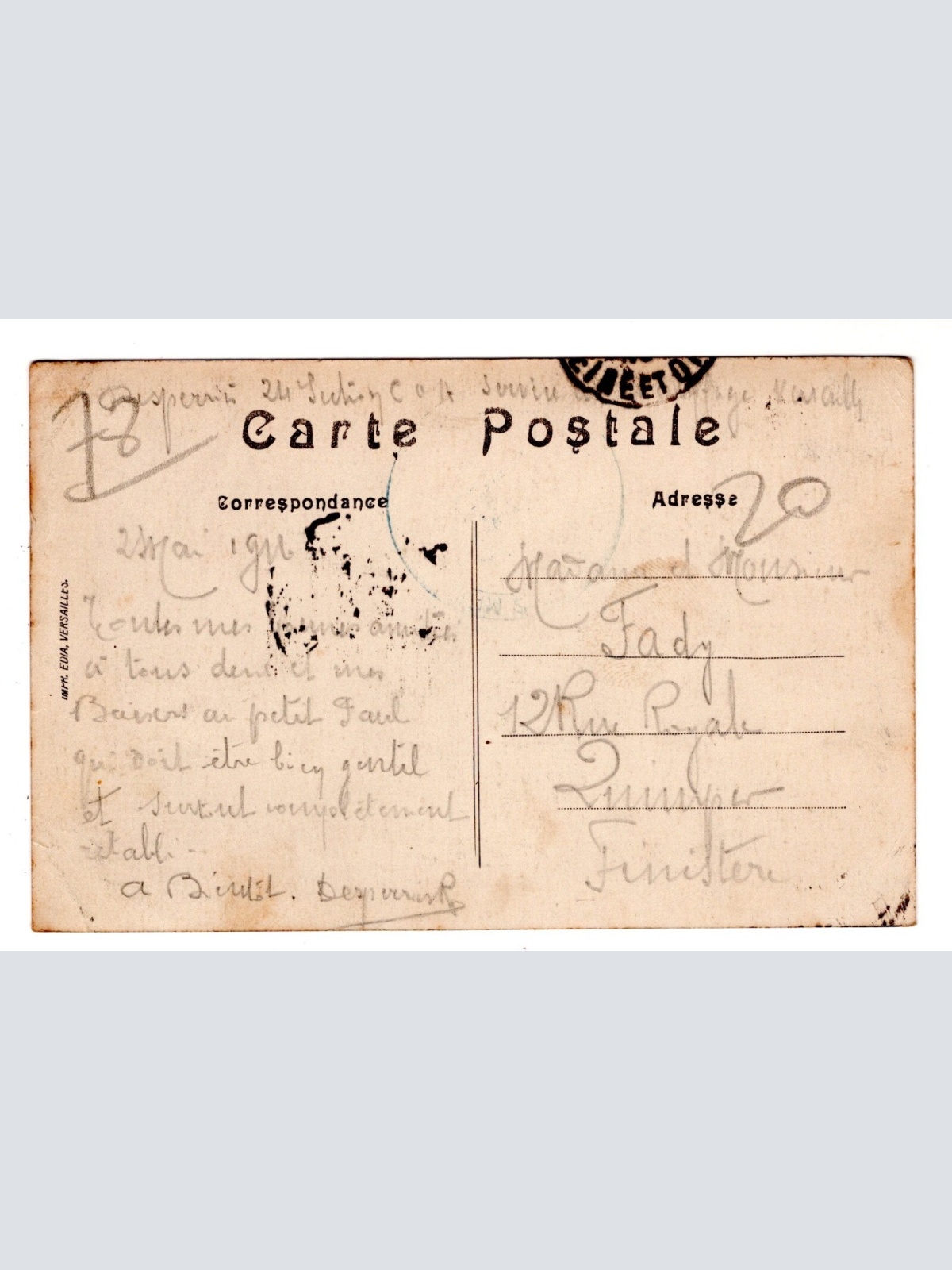 AK, Versailles, Frankreich, Ansichtskarte (S6240)