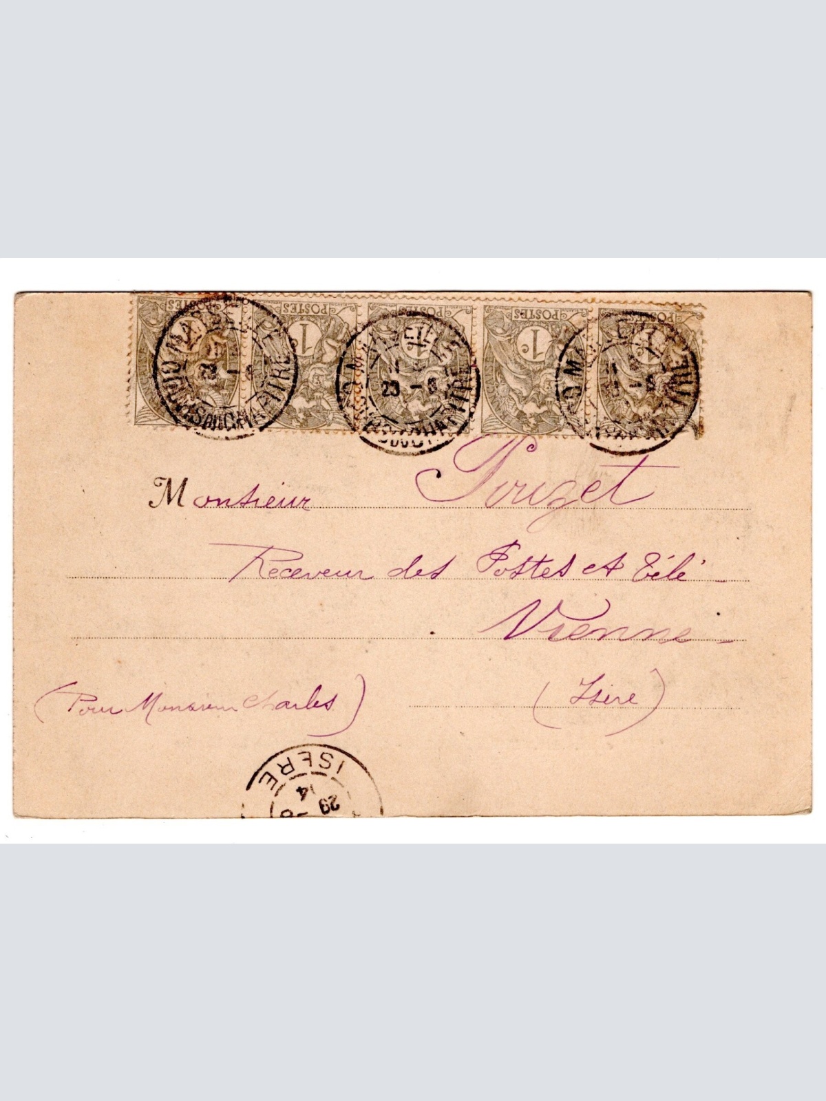 AK, Marseille, Frankreich, Ansichtskarte (S6252)