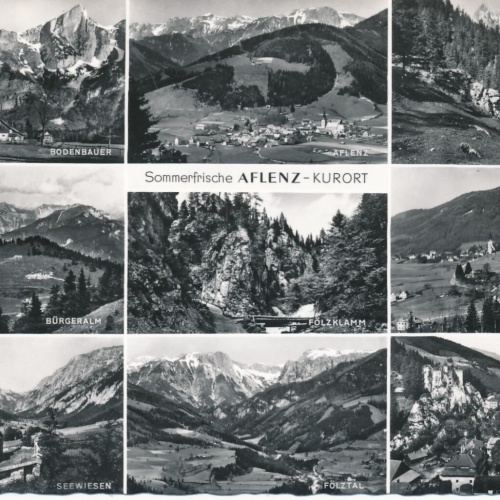 AK aus Aflenz Mehrbildkarte Steiermark Ansichtskarte (14459)