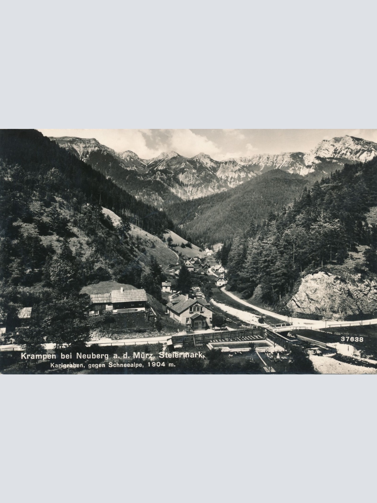 AK aus Krampen bei Neuberg an der Mürz Steiermark Ansichtskarte (14472)