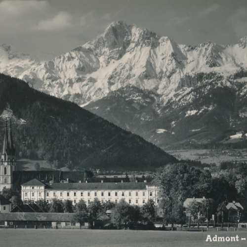 AK aus Admont Hallermauern Steiermark Ansichtskarte (14494)