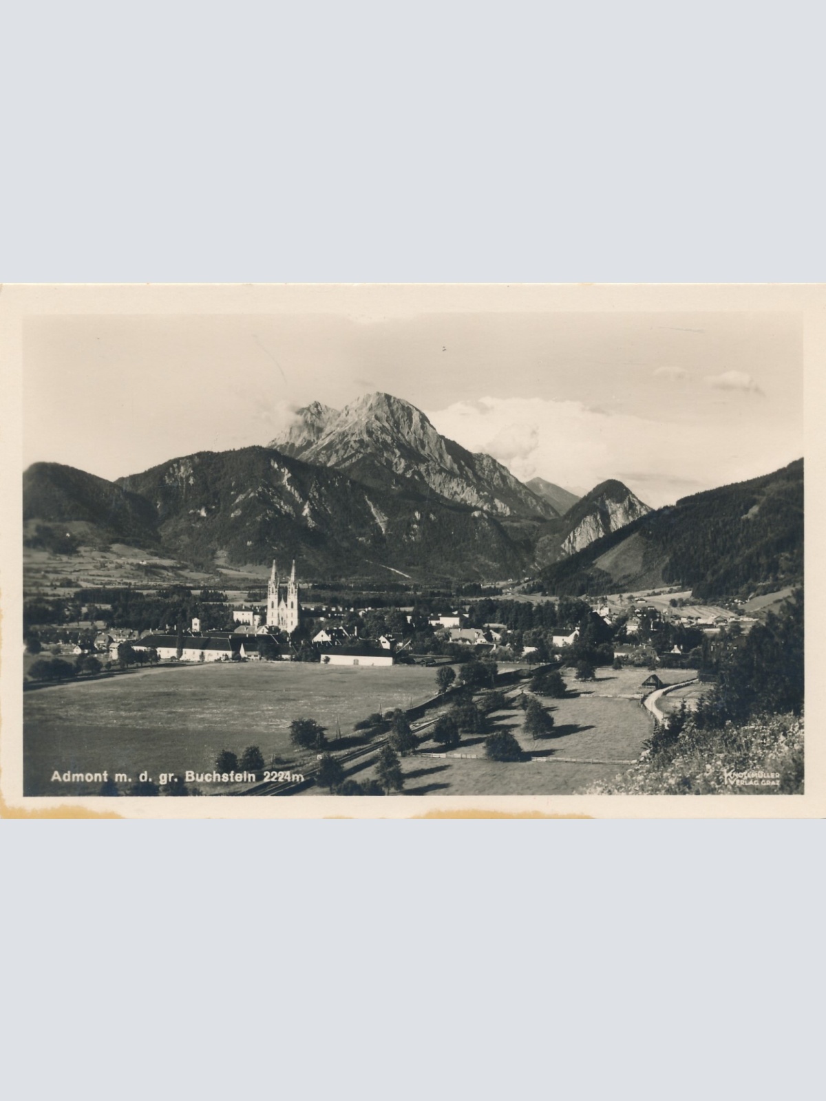 AK aus Admont geg. Buchstein Steiermark Ansichtskarte (14503)