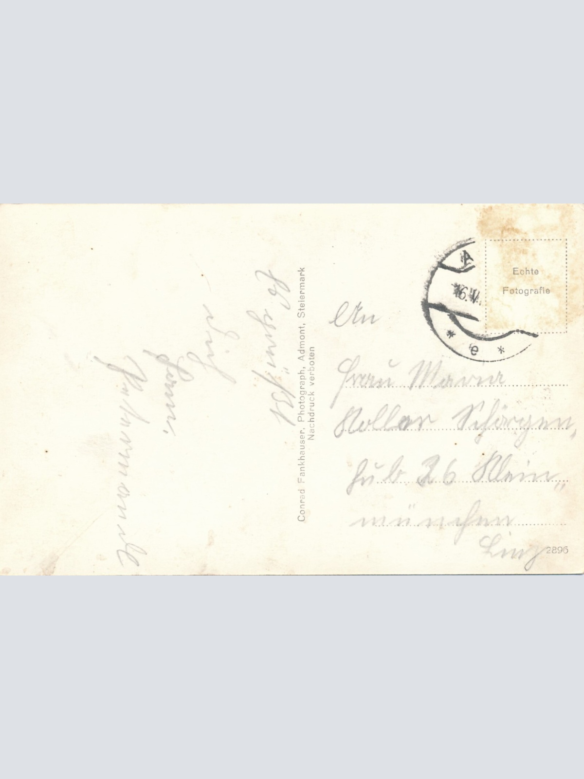 AK aus Admont Gr. Buchstein Steiermark Ansichtskarte (14505)