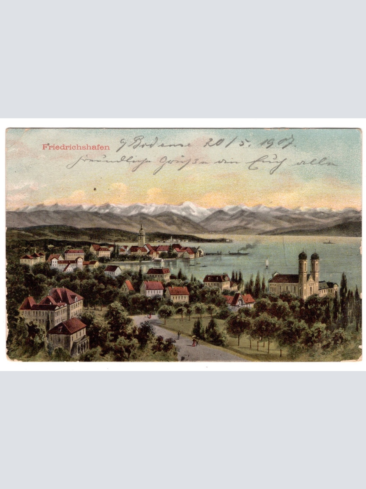 AK, Friedrichshafen, Baden-Württemberg, Ansichtskarte (S6278)