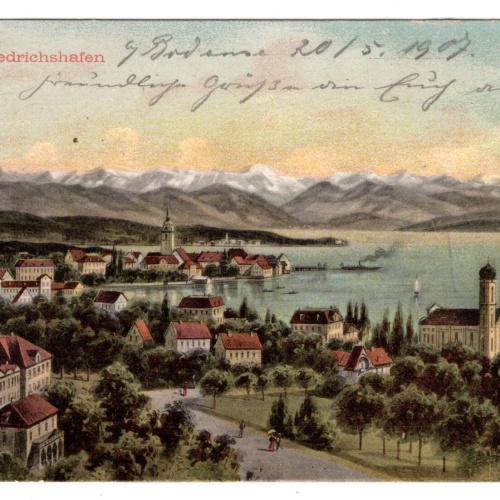 AK, Friedrichshafen, Baden-Württemberg, Ansichtskarte (S6278)