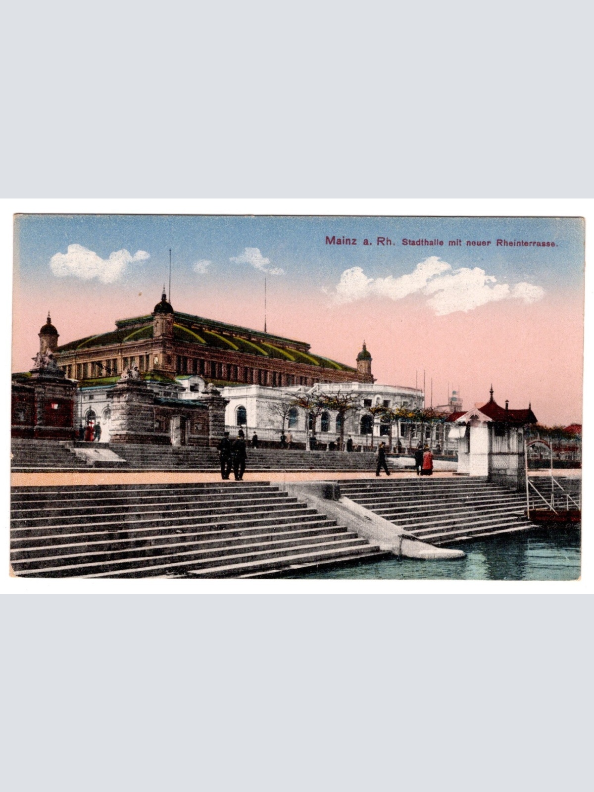 AK, Mainz, Stadthalle, Rheinland-Pfalz, Ansichtskarte (S6295)