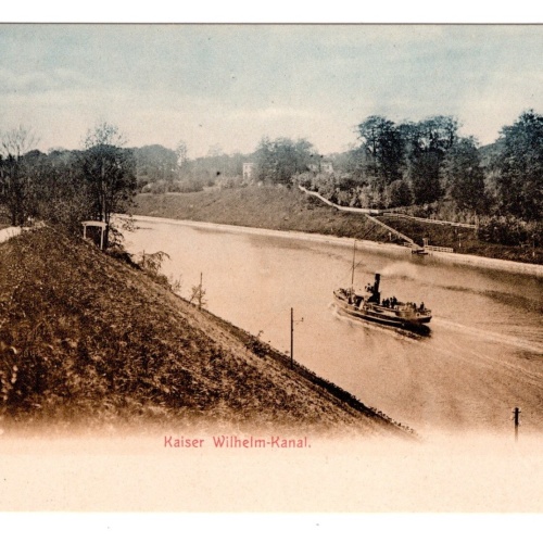 AK, Kaiser Wilhelm-Kanal, Ansichtskarte (S6320)