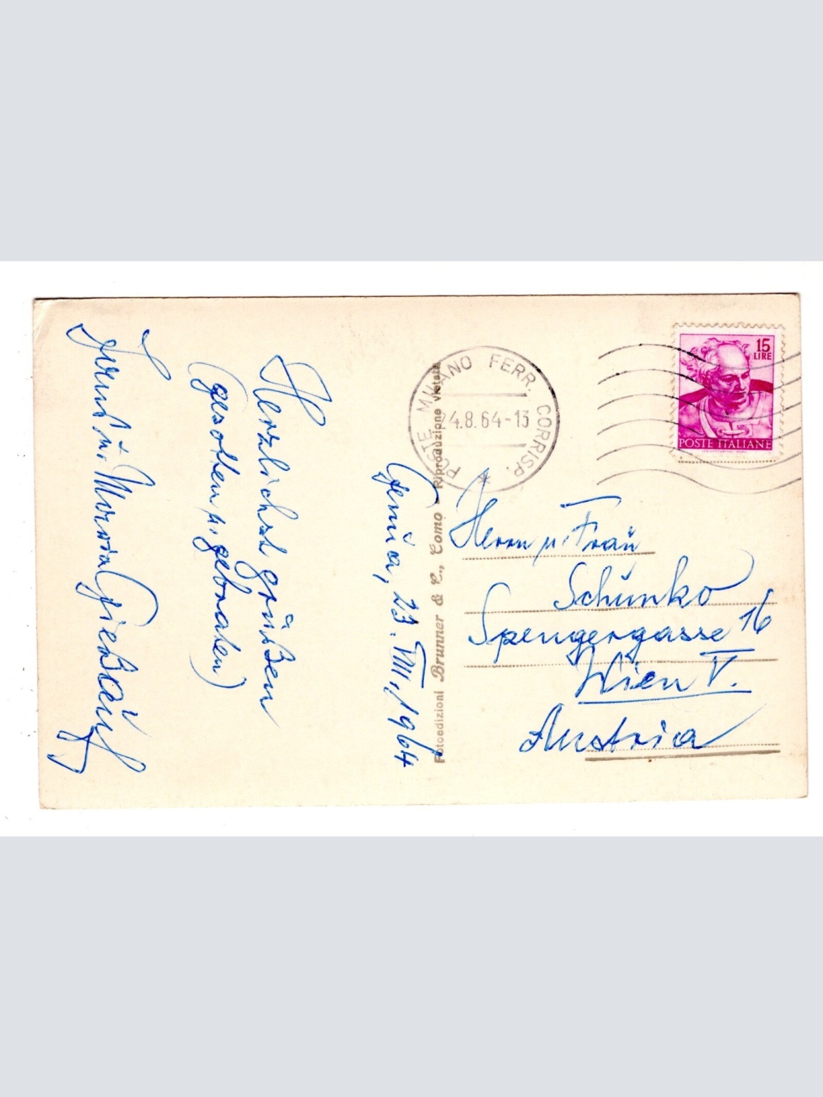 AK, Genova, Italien, Ansichtskarte (S6332)