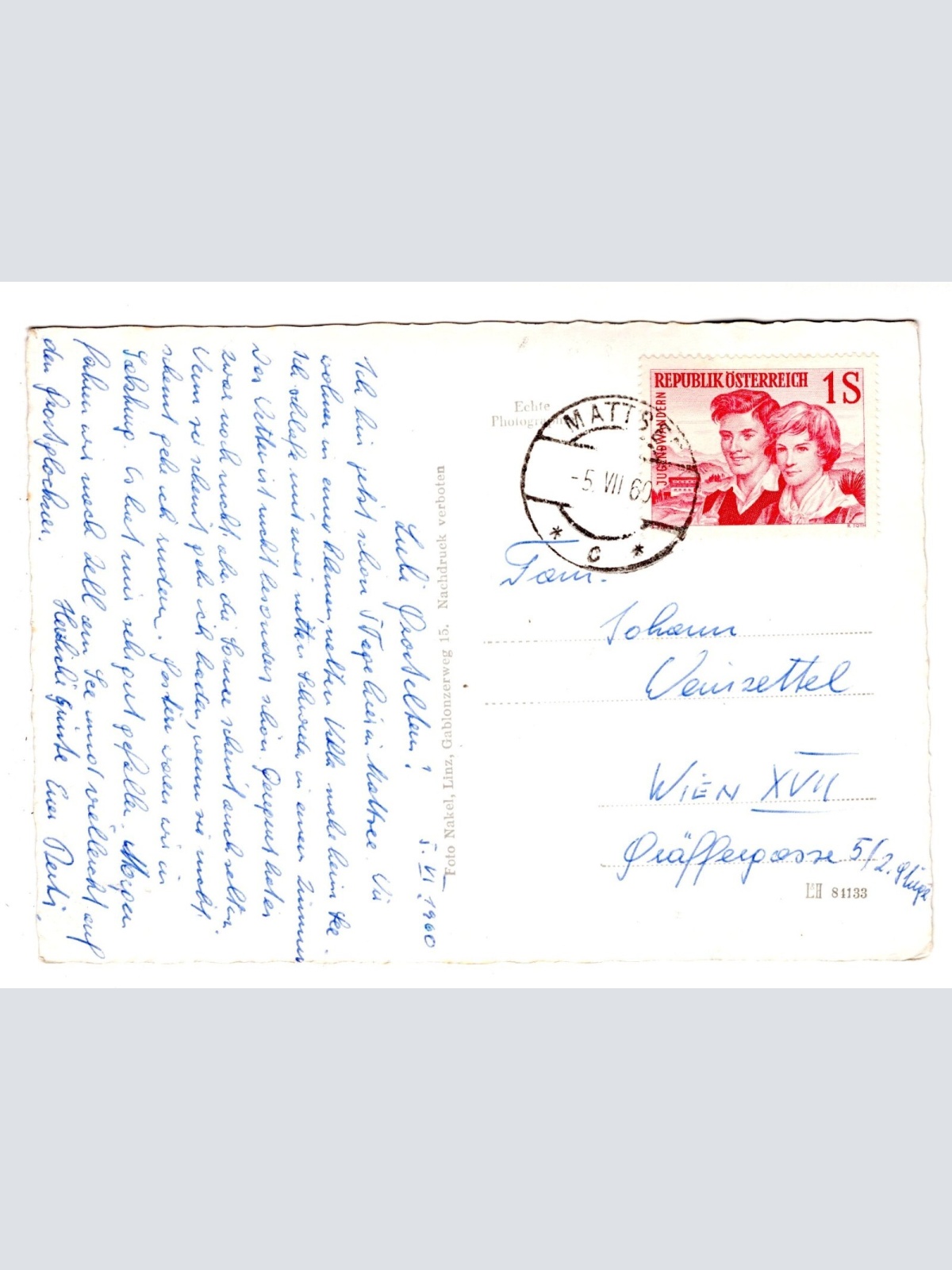 AK, Mattsee, Salzburg, Ansichtskarte (S6340)