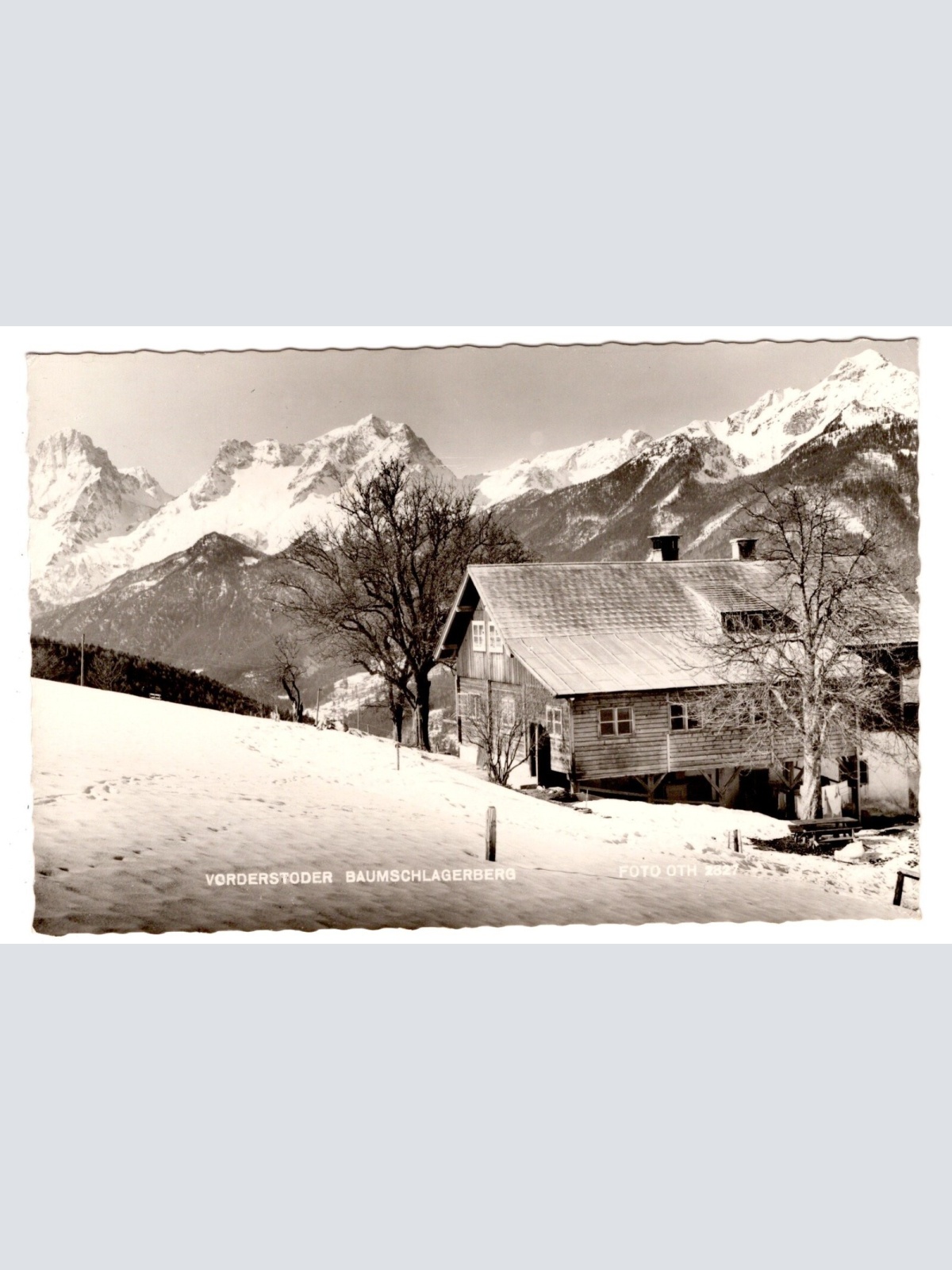 AK, Vorderstoder, Oberösterreich, Ansichtskarte (S6341)