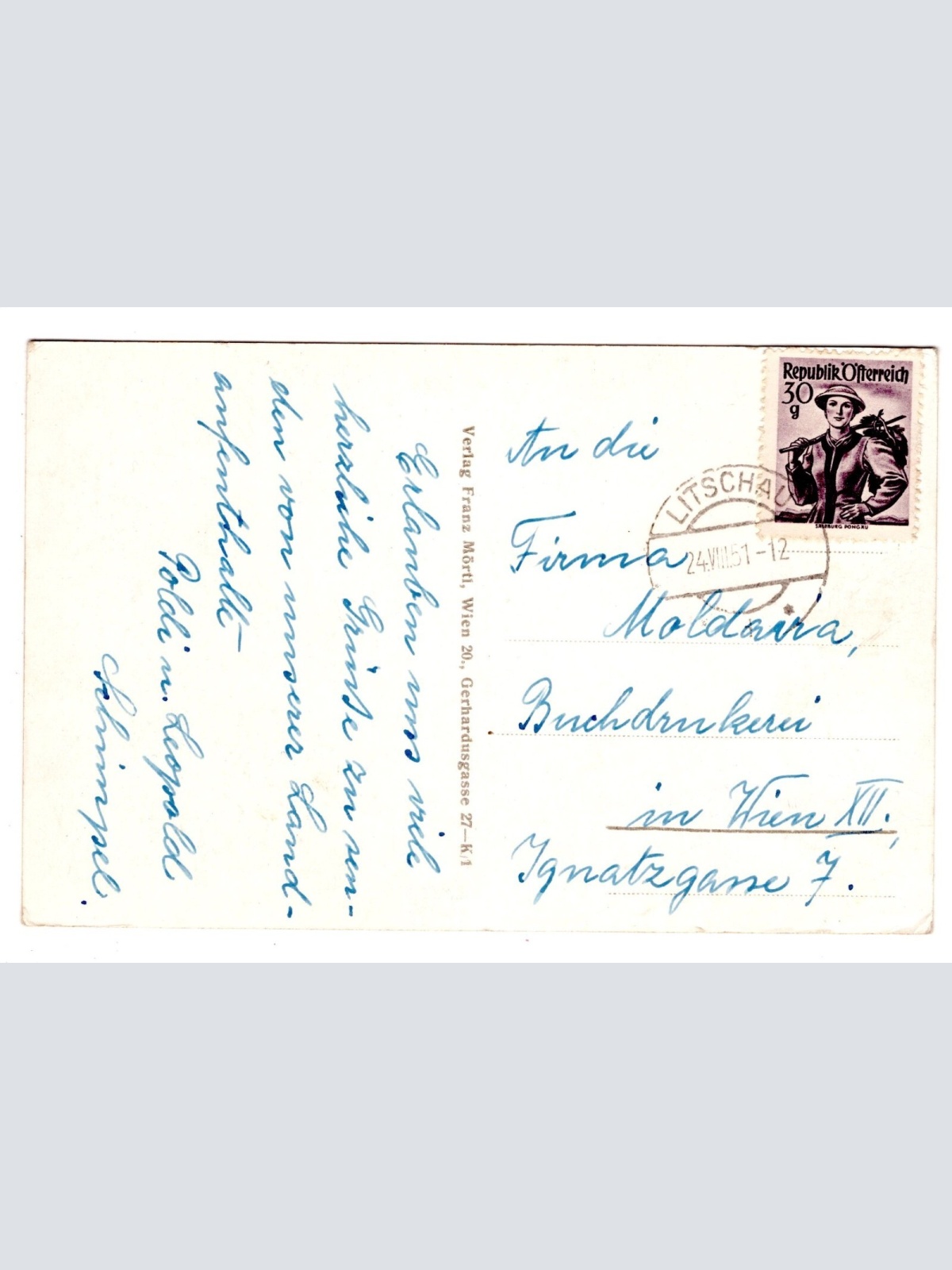 AK, Litschau, Niederösterreich, Ansichtskarte (S6342)