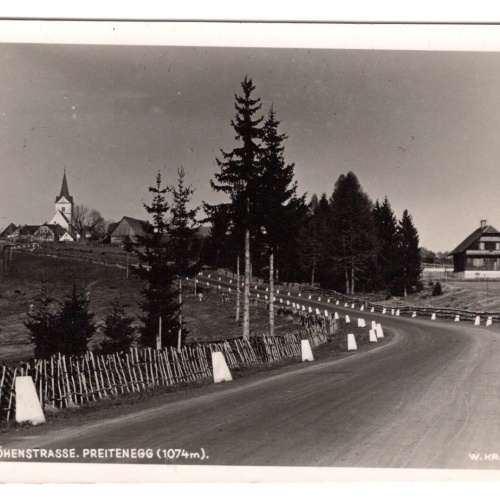 AK, Packer Höhenstraße, Preitenegg, Kärnten, Ansichtskarte (S6352)