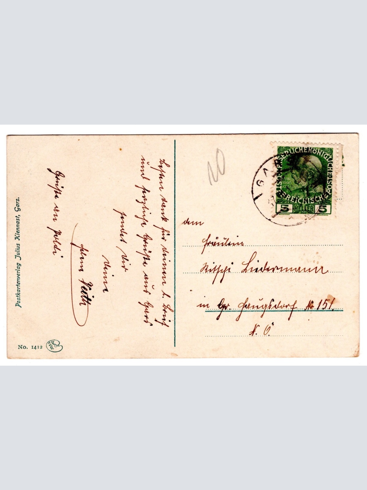 AK, Gars, Villenviertel, Niederösterreich, Ansichtskarte (S6375)