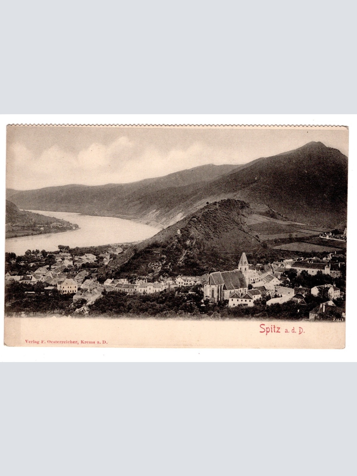 AK, Spitz an der Donau, Niederösterreich, Ansichtskarte (S6378)